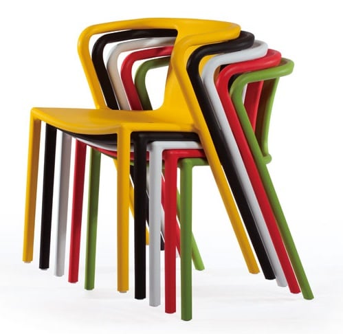 stackable style, Taras krzesło Air armchair żółty