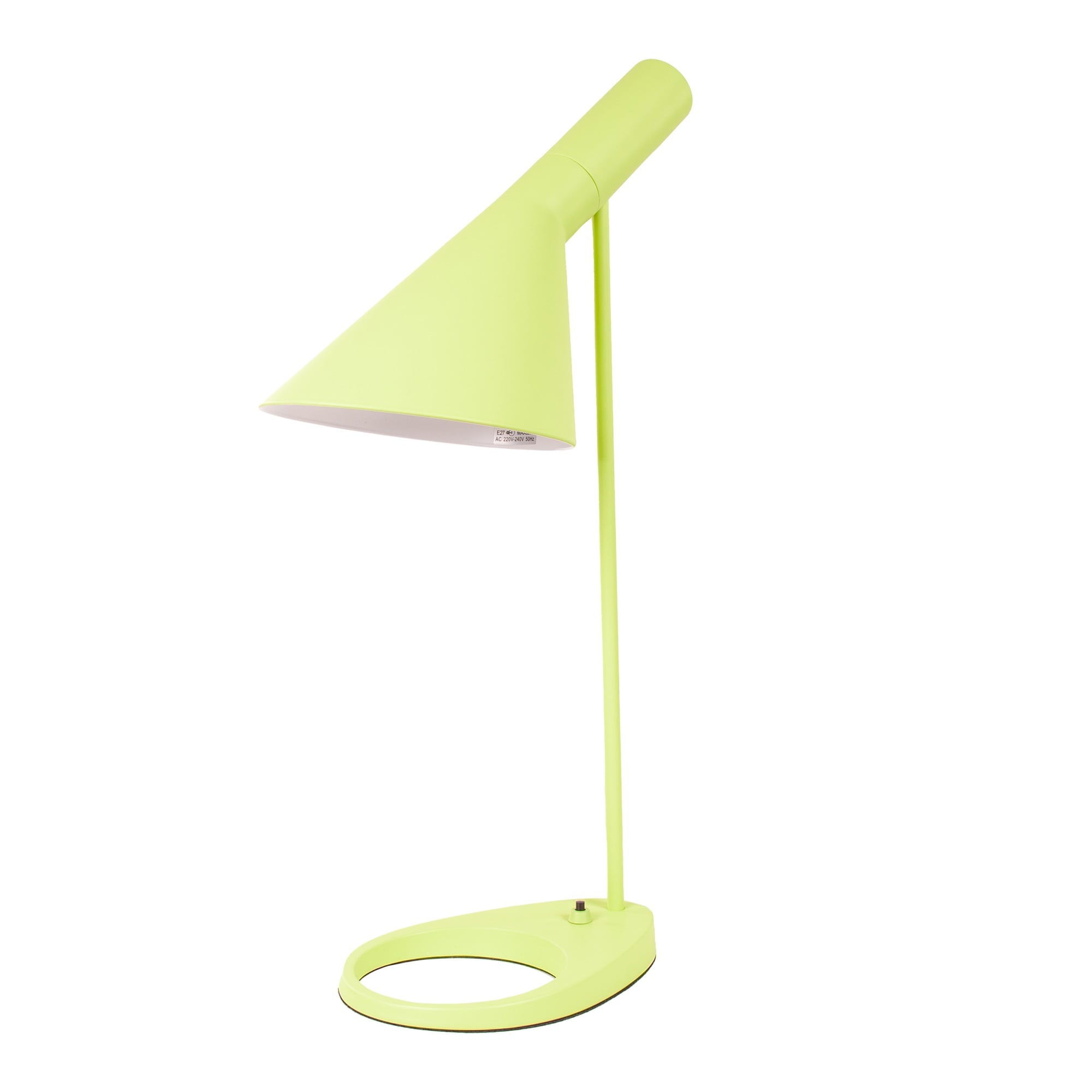 Arne Jacobsen style, Tabela światło Lampa AJ Jasnozielony