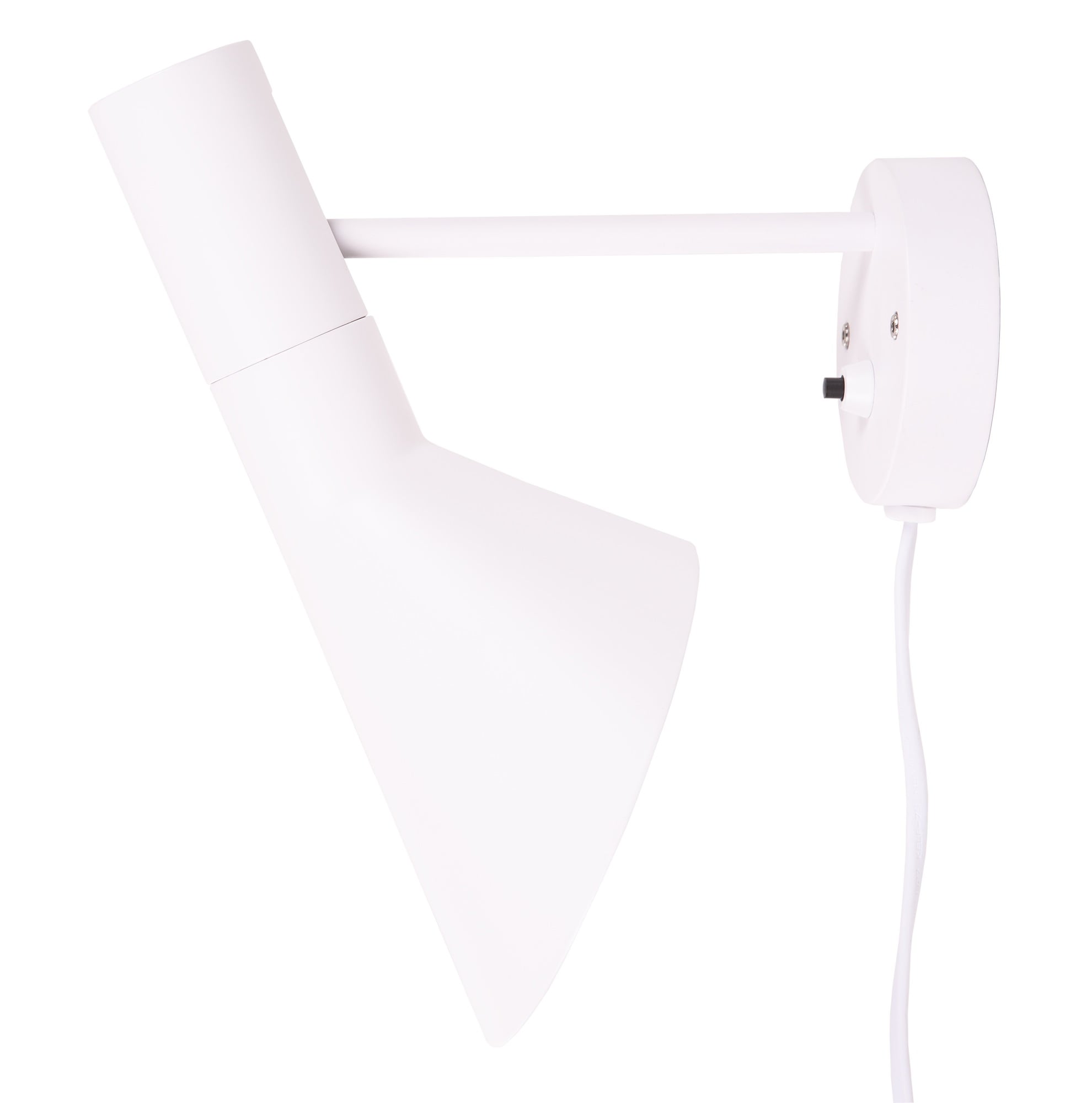 Arne Jacobsen style, Ściana światło Lampa AJ biały