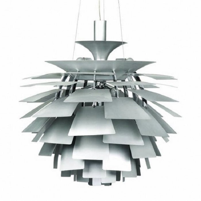 Poul Henningsen style, Lampy wiszące Lampa karczocha 56cm Aluminium