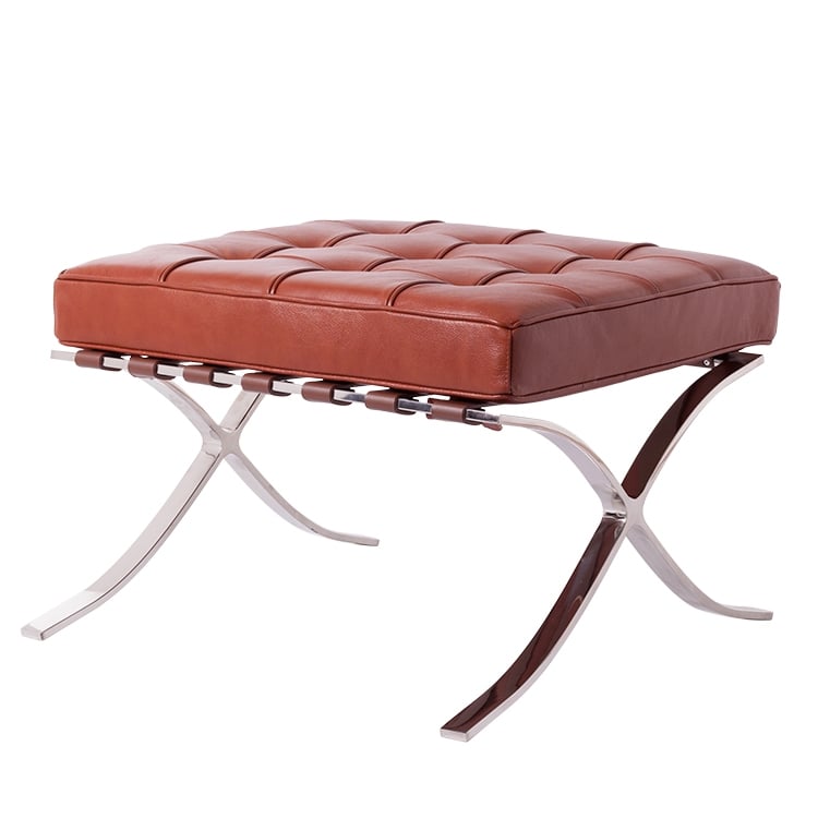 Ludwig Mies vd Rohe style, Otomana Barcelona Pavillion koniak