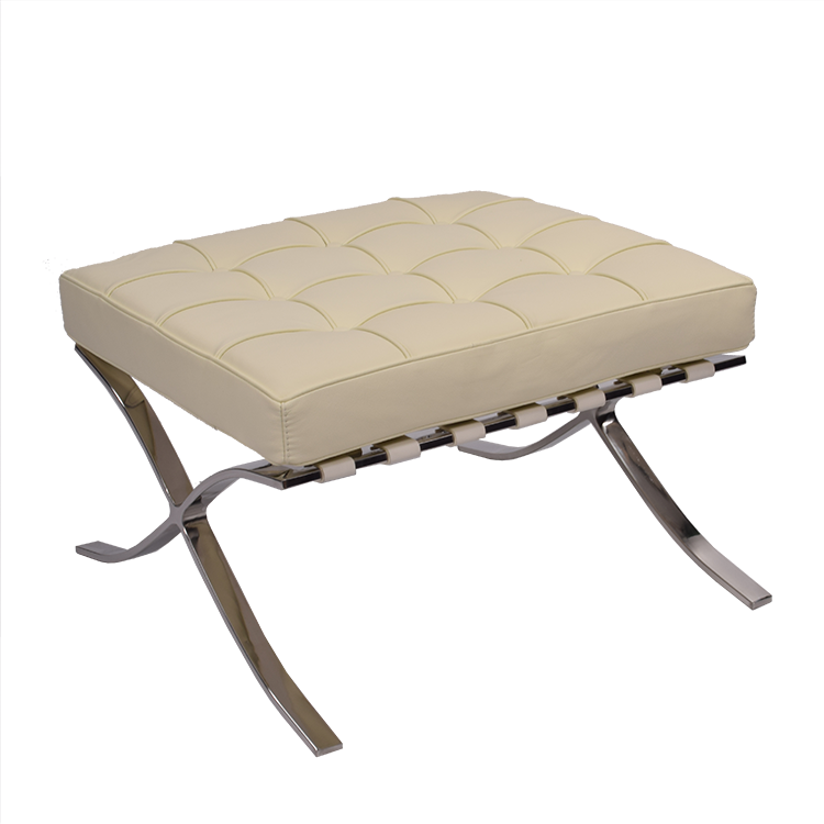 Ludwig Mies vd Rohe style, Otomana Barcelona Pavillion śmietana