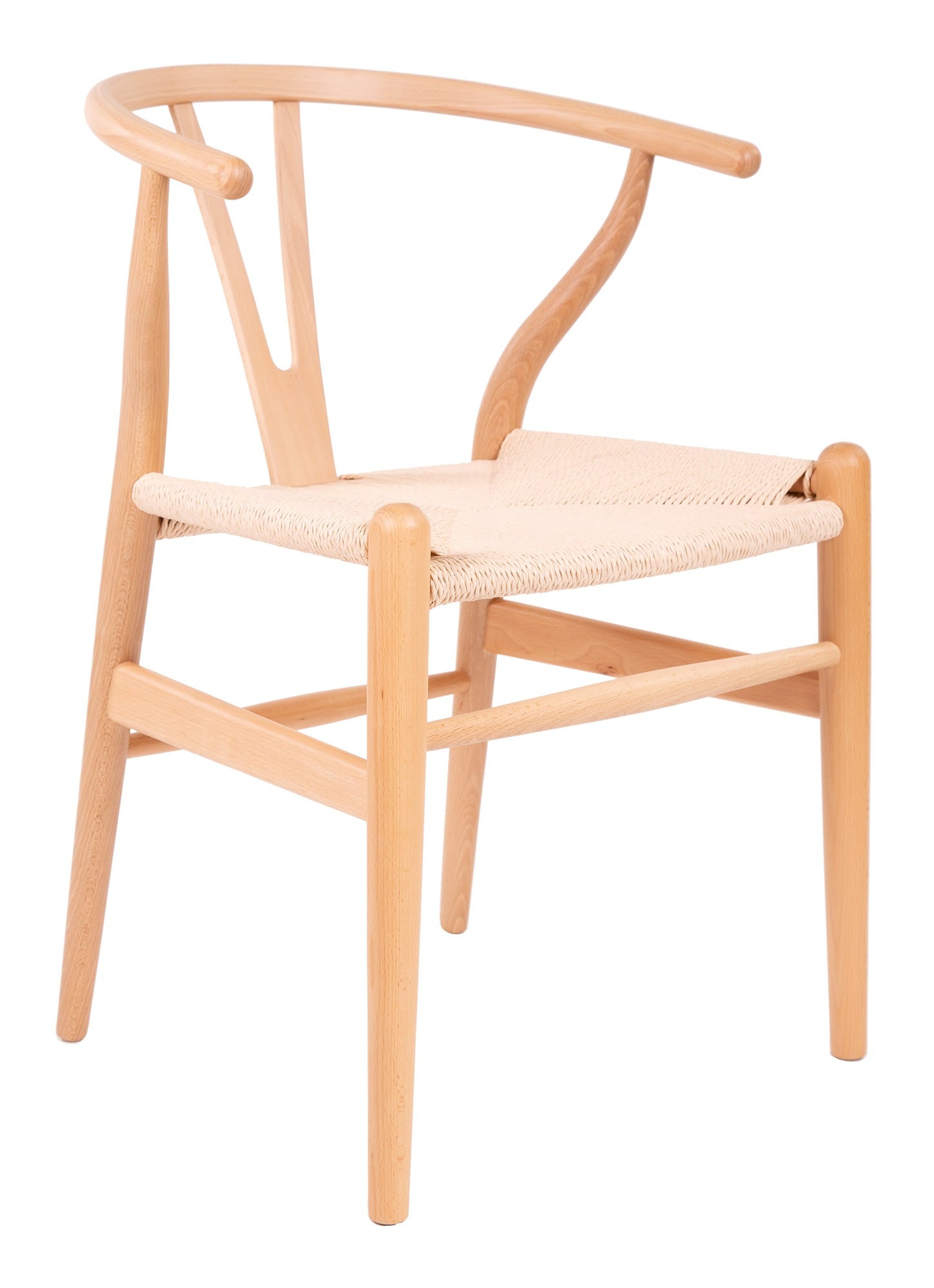 Wegner style, Jadalnia krzesło Y-chair wishbone CH24 naturel naturel