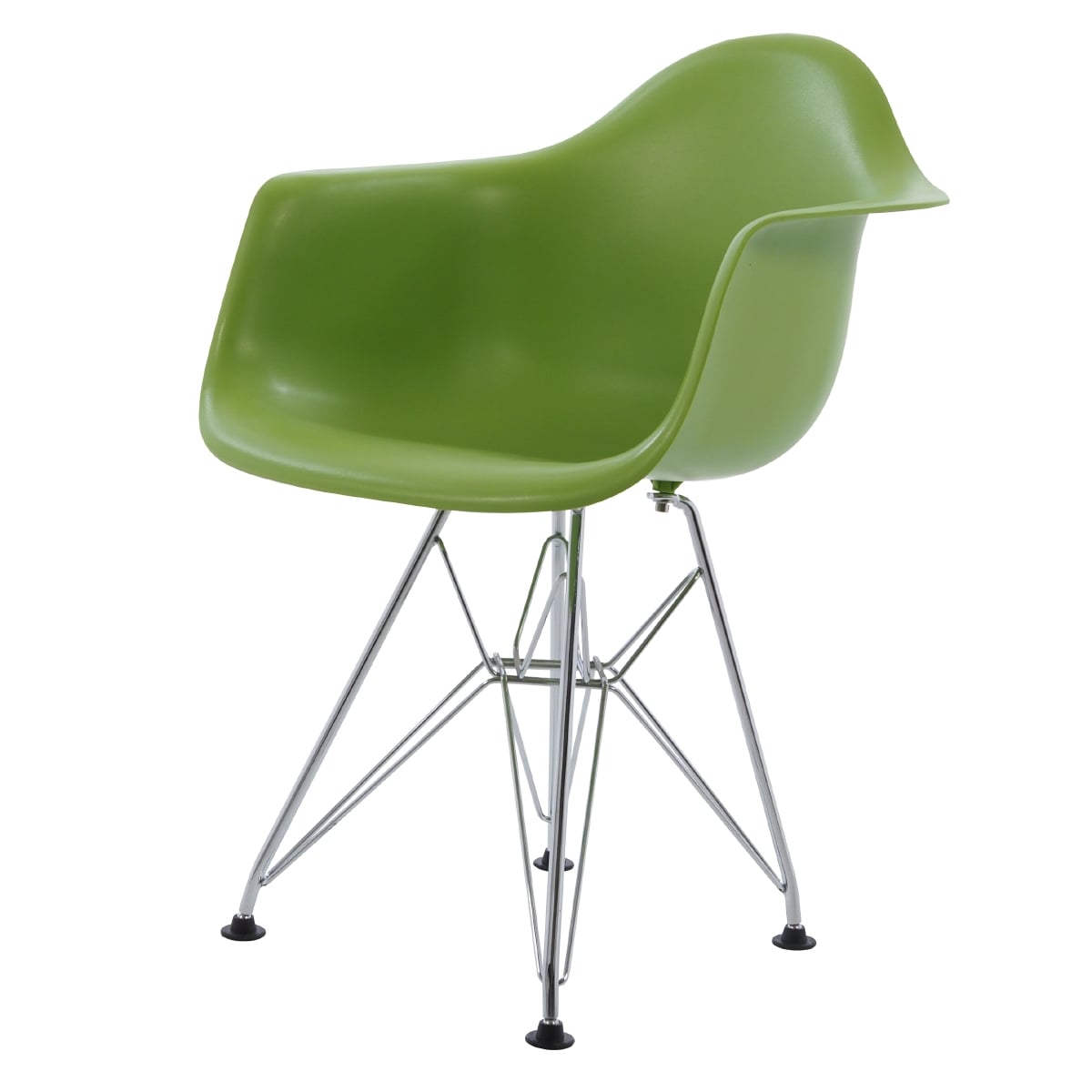 Charles Eames style, Krzesełko dla dziecka DAR Junior zielony