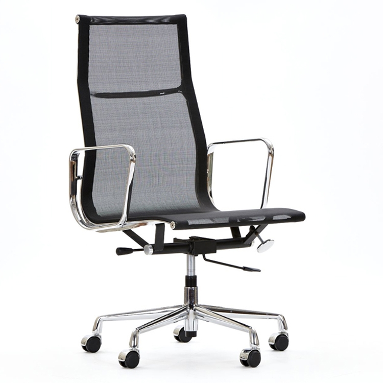 Charles Eames style, Krzesło biurowe EA119 mesh netweave czarny