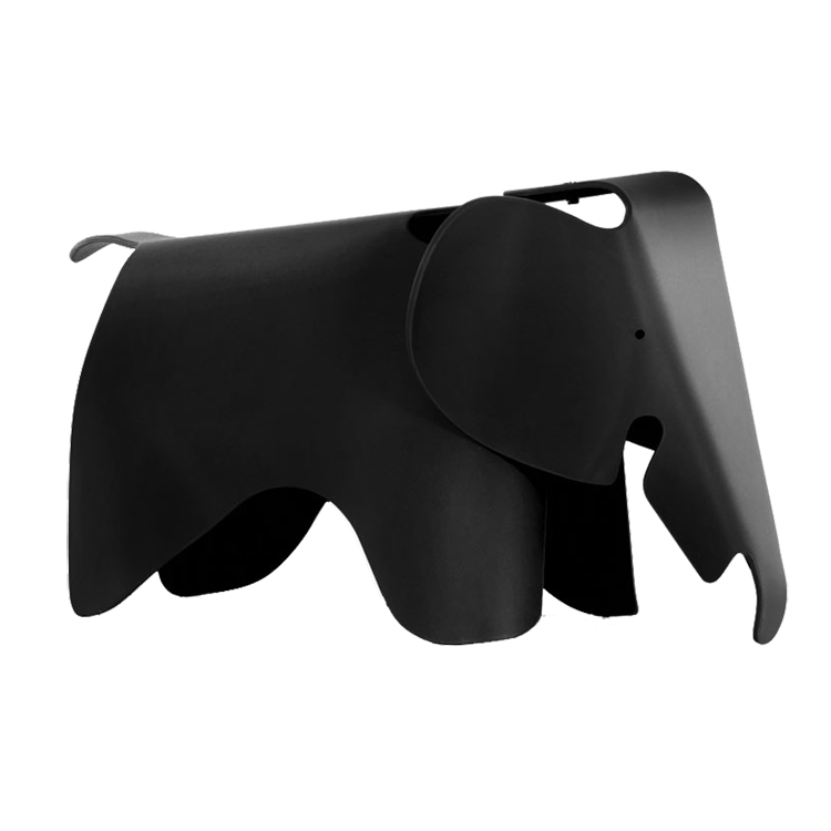 Charles Eames style, Słoń krzesło Elephant Junior czarny