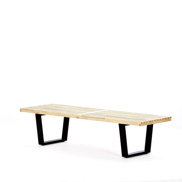 George Nelson style, Bank Nelson Bench Dąb 152cm