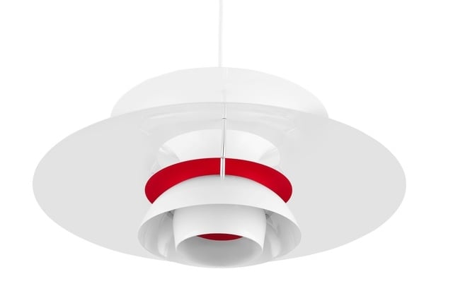 Poul Henningsen style, Lampy wiszące DPH50 Wisząca lampa biały