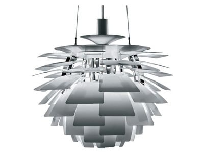 Poul Henningsen style, Lampy wiszące Lampa karczocha 72cm Aluminium